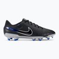 Nike Tiempo Legend 10 Academy MG Fußballschuhe schwarz/chrom/hyper real 2