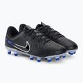 Kinder Fußballschuhe Jr Legend 10 Academy FG/MG schwarz/chrom/hyper real 4