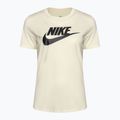 Nike Sportswear Club Essentials Logo Kokosnussmilch/schwarzes Damen-T-Shirt