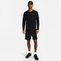 Herren Nike Miler Dri-Fit UV schwarzes Lauf-Langarmshirt 2