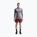 Herren-Trainingslangarmshirt Nike Pro Dri-Fit Mock-Neck smoke grey/black 2