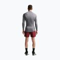 Herren-Trainingslangarmshirt Nike Pro Dri-Fit Mock-Neck smoke grey/black 3