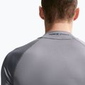 Herren-Trainingslangarmshirt Nike Pro Dri-Fit Mock-Neck smoke grey/black 6