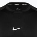 Herren Trainings-T-Shirt Nike Pro Dri-Fit Tight SS Fitness schwarz/weiß 3