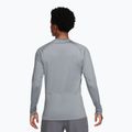 Herren-Trainingslangarmshirt Nike Pro Warm smoke grey/black 2