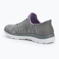 Schuhe Damen SKECHERS Summits Dazzling Haze gray/mint 3