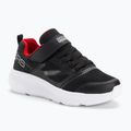 SKECHERS Go Run Elevate Kinder Trainingsschuhe schwarz/rot