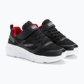 SKECHERS Go Run Elevate Kinder Trainingsschuhe schwarz/rot 4