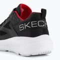SKECHERS Go Run Elevate Kinder Trainingsschuhe schwarz/rot 9