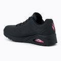 Schuhe Damen SKECHERS Uno Dripping In Love black/pink 3
