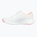 Schuhe Damen SKECHERS Arch Fit Infinity Cool white/pink 2