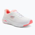 Schuhe Damen SKECHERS Arch Fit Infinity Cool white/pink