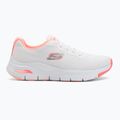 Schuhe Damen SKECHERS Arch Fit Infinity Cool white/pink 2