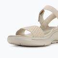 Damen SKECHERS Go Walk Arch Fit Sandale Poliert beige 8