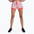 Damen New Balance Gedruckte Impact Run 2In1 Rosa Laufshorts WS21271SOI