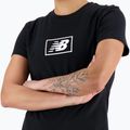 Damen New Balance Essentials Baumwoll-Jersey schwarz 3