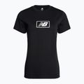 Damen New Balance Essentials Baumwoll-Jersey schwarz 4