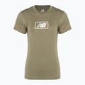Damen New Balance Essentials Baumwoll-Jersey grün 4