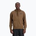 Herren New Balance Essentials Stacked Logo Französisch darkearth Sweatshirt