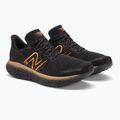 Herren New Balance 1080V12 schwarz / orange Laufschuhe 4