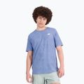 Herren New Balance Q Speed Jacquard Kurzes Quecksilber Laufshirt
