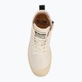 Palladium Pampa Hi Re-Vegan LTH Stern weiße Schuhe 5