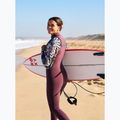 Damen-Neoprenanzug zum Schwimmen ROXY 4/3 mm Swell Natural Front Zip black multi 7