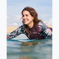 Damen-Neoprenanzug zum Schwimmen ROXY 4/3 mm Swell Natural Front Zip black multi 9
