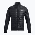 Herren-Laufjacke Under Armour Launch Insulated black/black/reflective