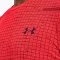 Herren Under Armour Seamless Grid beta/dunkel kastanienbraunes Trainings-T-Shirt 3