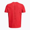 Herren Under Armour Seamless Grid beta/dunkel kastanienbraunes Trainings-T-Shirt 5