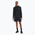 Herren Under Armour Seamless Stride 1/4 Zip schwarz/reflektierend Laufen Longsleeve 2