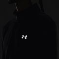 Herren Under Armour Seamless Stride 1/4 Zip schwarz/reflektierend Laufen Longsleeve 6