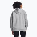 Hoodie Sweatshirt Damen Under Armour Icon Fleece Hoodie mod gray light heather/white 3