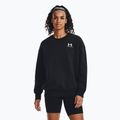 Sweatshirt Damen Under Armour Icon Fleece Crew black/white