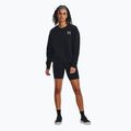 Sweatshirt Damen Under Armour Icon Fleece Crew black/white 2
