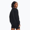 Sweatshirt Damen Under Armour Icon Fleece Crew black/white 3