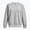 Sweatshirt Damen Under Armour Icon Fleece Crew mod gray light heather/white 9