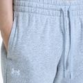 Under Armour Damen Rival Fleece Jogger mod grau hell heather/weiß Hose 6