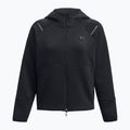 Hoodie Sweatshirt Damen Under Armour Unstoppable Fleece FZ black/black 5
