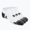 Unter Armour Performance Tech 3pk NS Socken weiß/weiß/jet grey