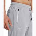 Herren Under Armour Sportstyle Tricot Jogger mod grau/weiß Hose 4