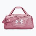 Under Armour Undeniable 5.0 Duffle M 58 l rosa Elixier/weiße Tasche