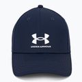 Herren unter Rüstung gebrandmarkt Lockup Adj Mitternacht marineblau / weiß Baseballkappe 2