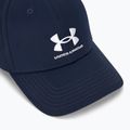 Herren unter Rüstung gebrandmarkt Lockup Adj Mitternacht marineblau / weiß Baseballkappe 3