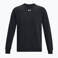 Herren Under Armour Rival Fleece Crew schwarz/weiss Sweatshirt 5