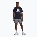Shorts Herren Under Armour Icon Fleece Pitch gray medium heather/white 2