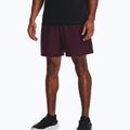 Herren Under Armour Woven Graphic Trainingsshorts dunkelbraun/beta