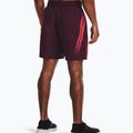 Herren Under Armour Woven Graphic Trainingsshorts dunkelbraun/beta 2