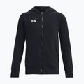 Kinder-Sweatshirt Under Armour Rival Fleece FZ Hoodie black